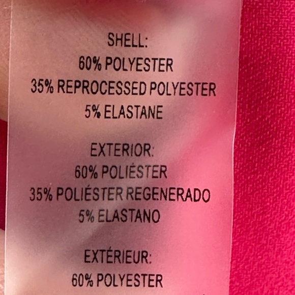 Tommy Hilfiger Sleeveless V Neck Midi Dress - Hot Pink - size 10 - Picture 7 of 9